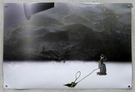  Alice Creischer, If Stones and Metals had a Dersire, 2012, installation (collage), KOW