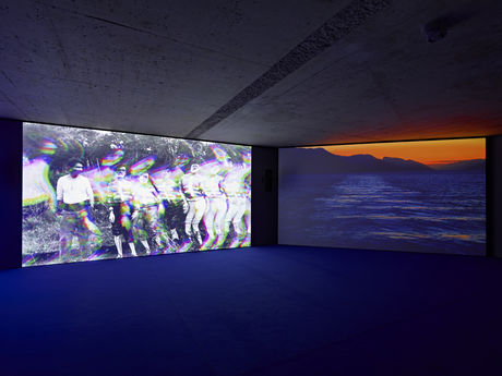 Mario Pfeifer, Exhibition view: Approximation in the digital age to a humanity condemned to disappear, 2015