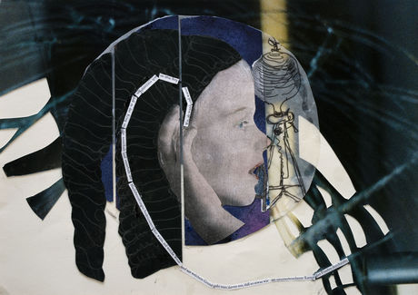 Alice Creischer, Das Etablissement der Tatsachen, Collage, 2012