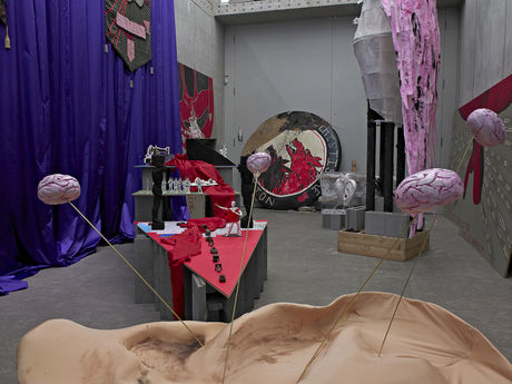 Chto Delat, Time Capsule. Artistic Report on Catastrophes and Utopia, Installation view, KOW, Berlin, 2015