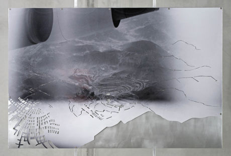 Alice Creischer, If Stones and Metals had a Dersire, 2012, installation (detail), KOW