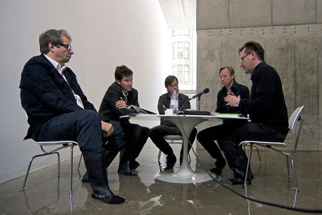 KOW ISSUE 9, Berliner Archipele 2012, Arno Brandlhuber in conversation with Eike Becker, Oliver Collignon, Manfred Dick, Friedhelm Haas, Sep 15, 2012