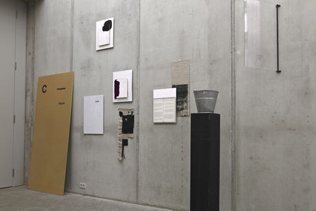 Heinrich Dunst, Dämmstoffe, exhibition view KOW 
