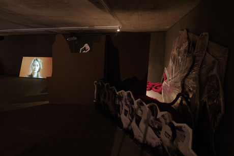 Chto Delat, Time Capsule. Artistic Report on Catastrophes and Utopia, Installation view, KOW, Berlin, 2015