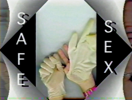 Barbara Hammer, Save Sex, 1993, Video, color, sound, 1 min