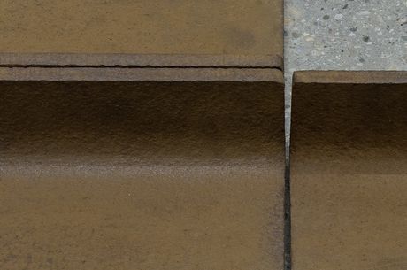 Vier Schreitsockel, gleiche Längen, 1975 (detail)