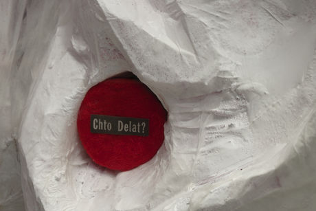 Chto Delat, Time Capsule. Artistic Report on Catastrophes and Utopia, Installation view, KOW, Berlin, 2015