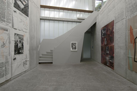 Eugenio Dittborn: Pinturas Aeropostales. Exhibition view