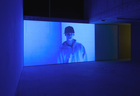 Mario Pfeifer, Untitled [Two Guys], 2008, Video, 8'